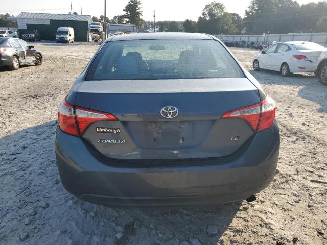 2T1BURHE5EC171566 - 2014 TOYOTA COROLLA L GRAY photo 6