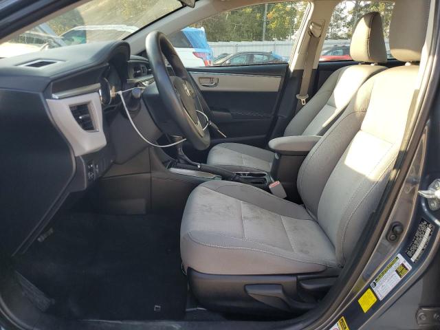 2T1BURHE5EC171566 - 2014 TOYOTA COROLLA L GRAY photo 7