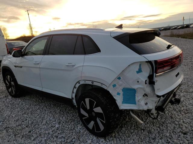 1V2HE2CA7RC202185 - 2024 VOLKSWAGEN ATLAS CROS SE WHITE photo 2