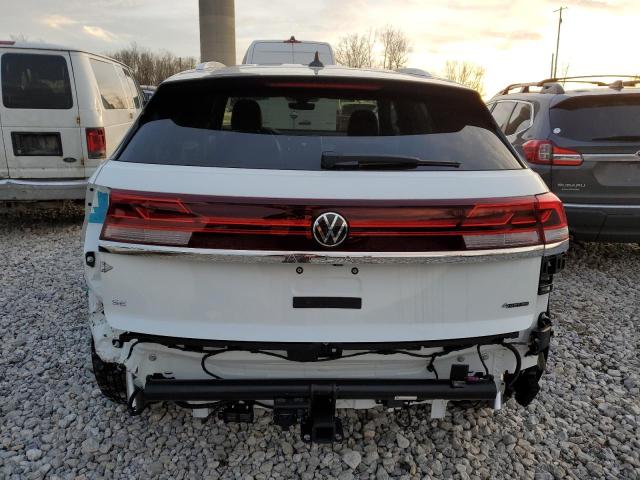 1V2HE2CA7RC202185 - 2024 VOLKSWAGEN ATLAS CROS SE WHITE photo 6