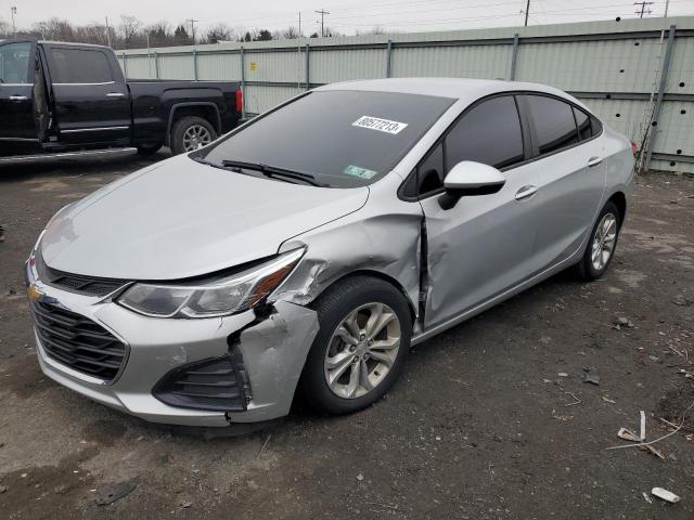 1G1BC5SM1K7107154 - 2019 CHEVROLET CRUZE LS SILVER photo 1