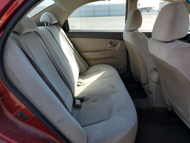 KNAFE222195622366 - 2009 KIA SPECTRA EX RED photo 10
