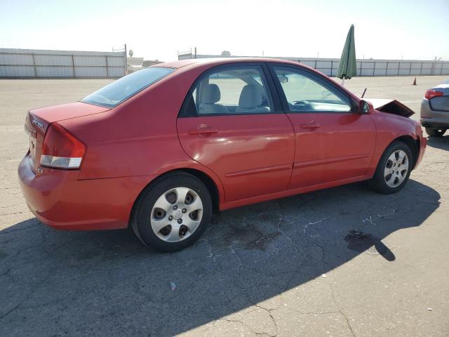 KNAFE222195622366 - 2009 KIA SPECTRA EX RED photo 3