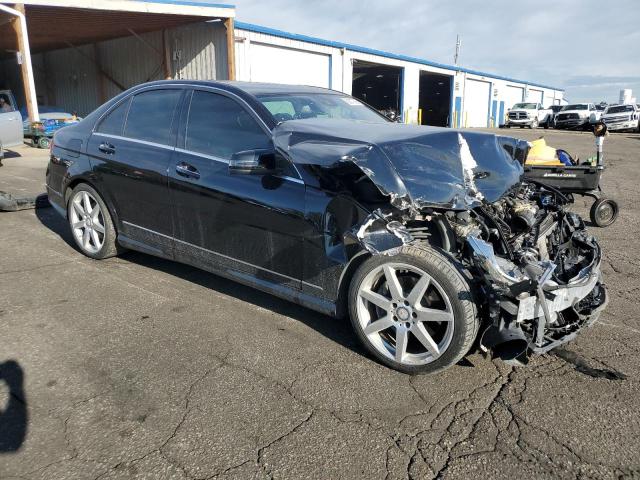 WDDGF8AB2EA958334 - 2014 MERCEDES-BENZ C 300 4MATIC BLACK photo 4