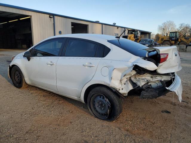 KNADM4A39D6227502 - 2013 KIA RIO LX WHITE photo 2