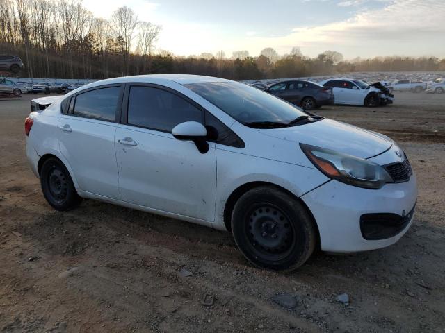 KNADM4A39D6227502 - 2013 KIA RIO LX WHITE photo 4