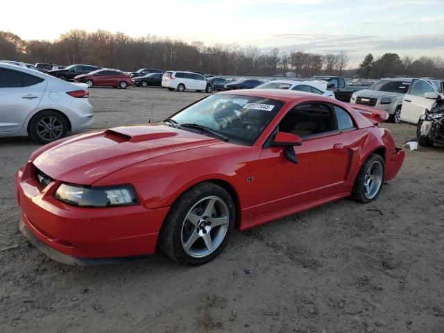 1FAFP42X72F130046 - 2002 FORD MUSTANG GT RED photo 1