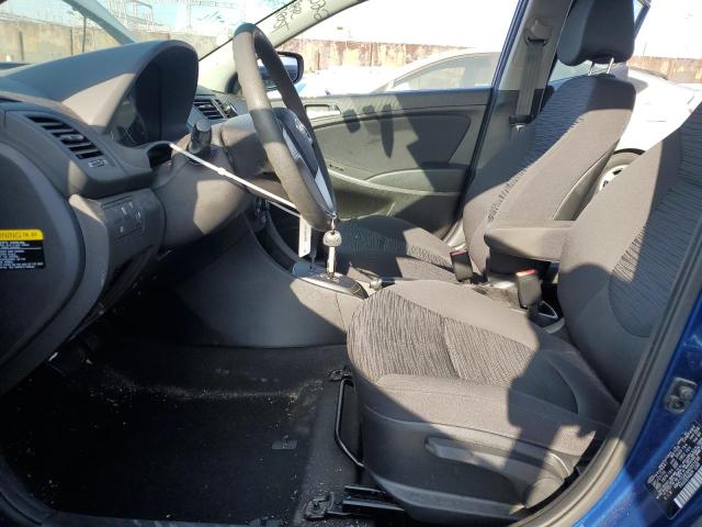 KMHCT5AE4HU331658 - 2017 HYUNDAI ACCENT SE 蓝色 照片 7