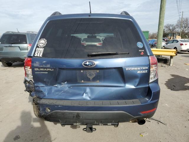 JF2SHAEC9DH418298 - 2013 SUBARU FORESTER LIMITED BLUE photo 6