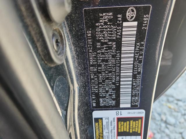 4T1BK1EB6FU154941 - 2015 TOYOTA AVALON XLE أسود صورة 13