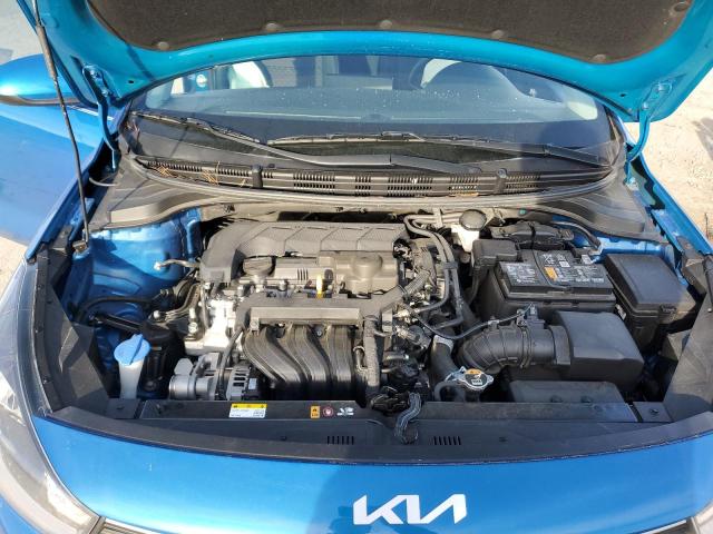 3KPA24AD8PE513666 - 2023 KIA RIO LX BLUE photo 11