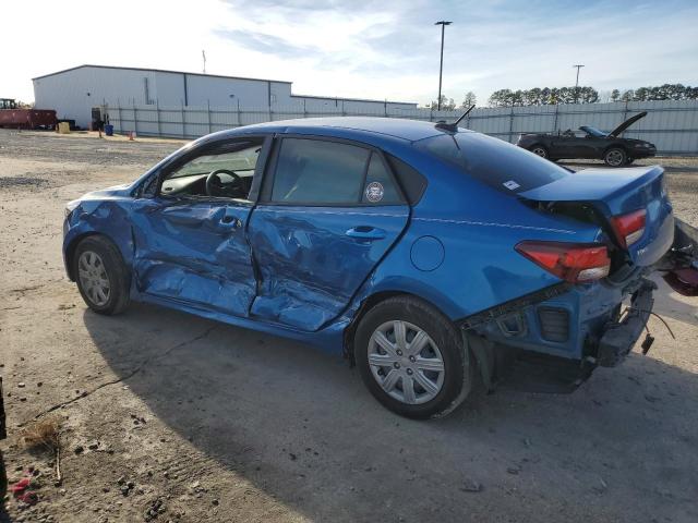 3KPA24AD8PE513666 - 2023 KIA RIO LX BLUE photo 2