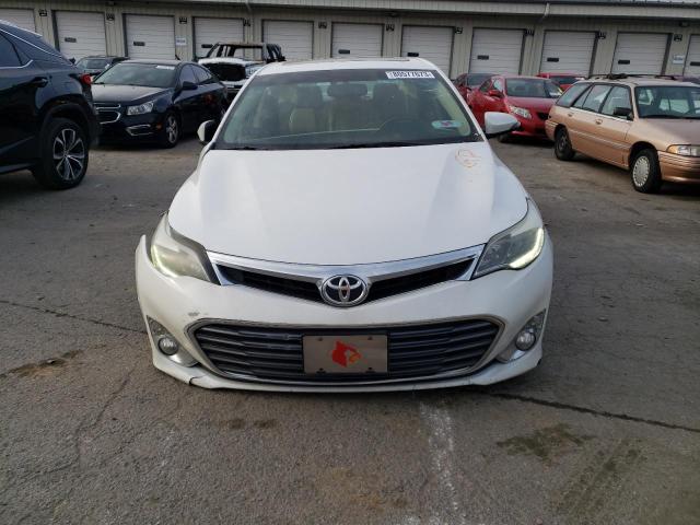 4T1BK1EB7EU117363 - 2014 TOYOTA AVALON BASE WHITE photo 5