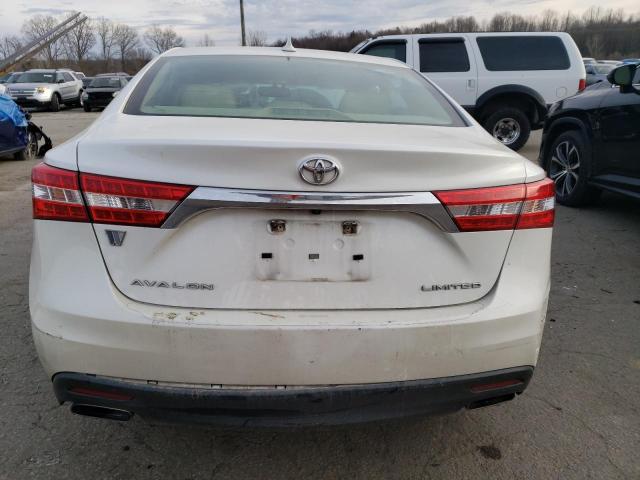 4T1BK1EB7EU117363 - 2014 TOYOTA AVALON BASE WHITE photo 6