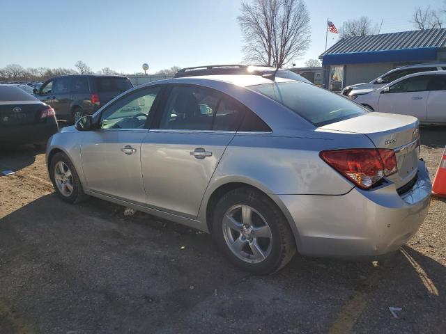 1G1PF5SC6C7391418 - 2012 CHEVROLET CRUZE LT SILVER photo 2