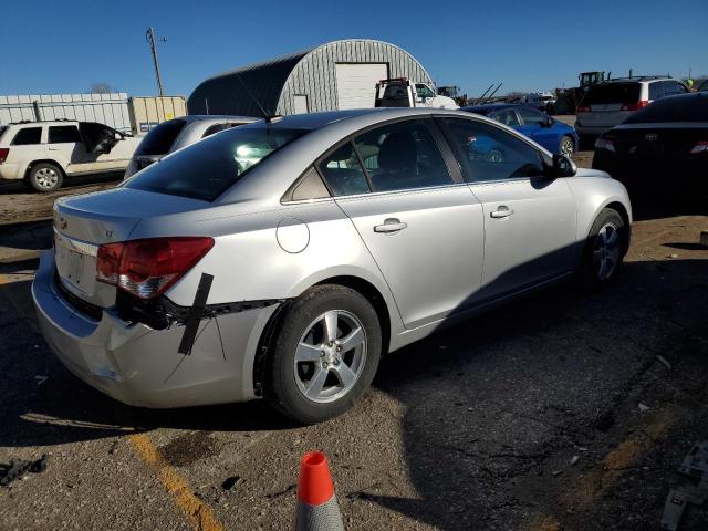 1G1PF5SC6C7391418 - 2012 CHEVROLET CRUZE LT SILVER photo 3