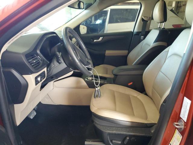 1FMCU0DZ1LUA68360 - 2020 FORD ESCAPE TITANIUM ORANGE photo 7