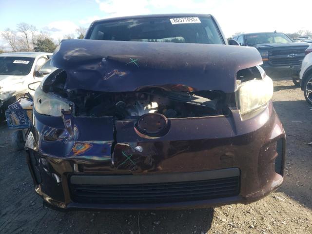 JTLZE4FE6CJ023868 - 2012 TOYOTA SCION XB PURPLE photo 5