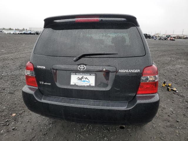 JTEEP21A570199671 - 2007 TOYOTA HIGHLANDER SPORT BLACK photo 6