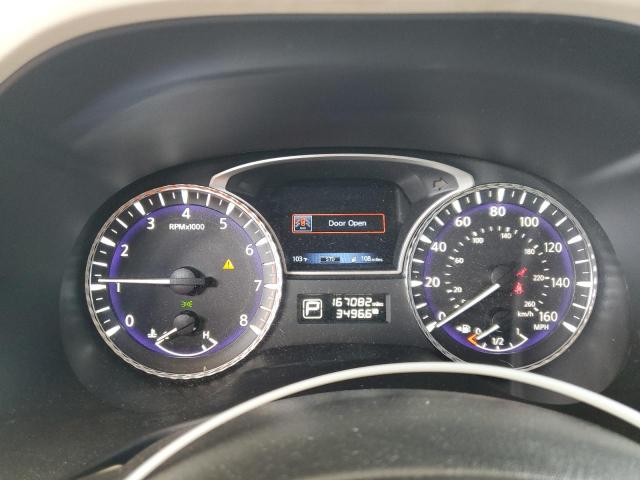 5N1AL0MM2FC506750 - 2015 INFINITI QX60 WHITE photo 9