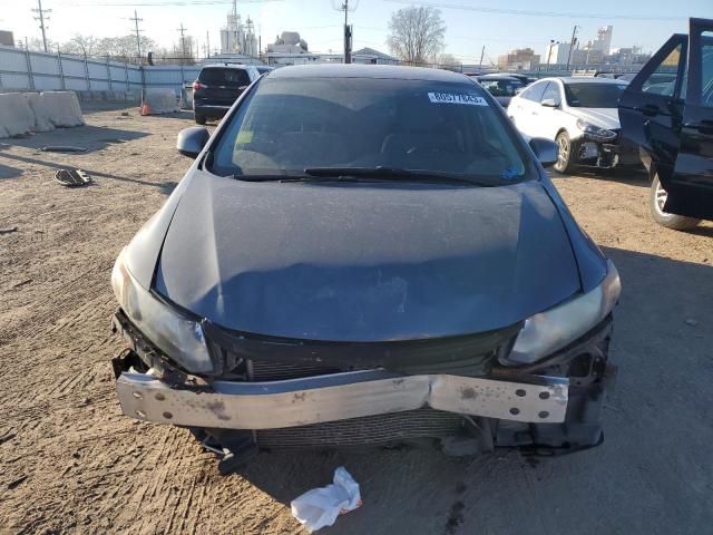 19XFB2F5XCE021114 - 2012 HONDA CIVIC LX GRAY photo 5