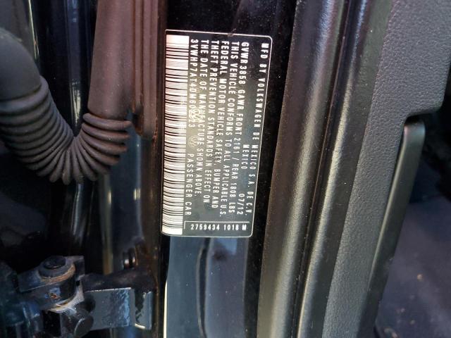 3VWHP7AT4DM602223 - 2013 VOLKSWAGEN BEETLE 黑色 照片 12