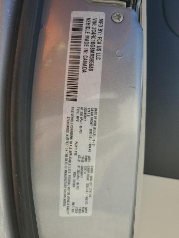 2C4RC1BG8MR595688 - 2021 CHRYSLER PACIFICA TOURING L Gümüş foto 13