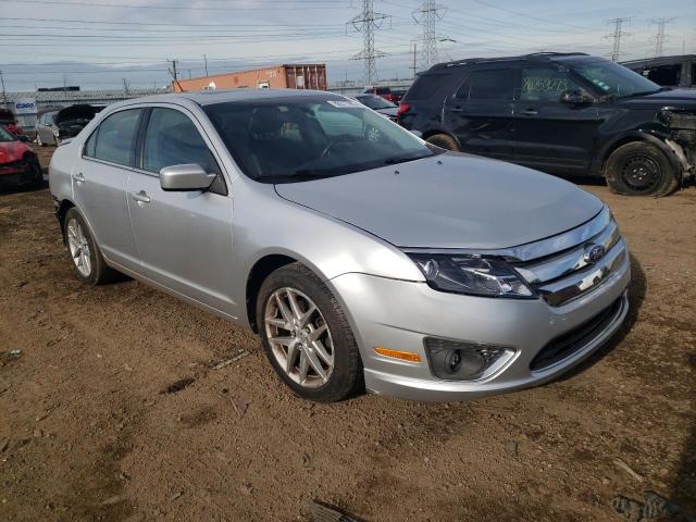 3FAHP0JA9BR232661 - 2011 FORD FUSION SEL SILVER photo 4