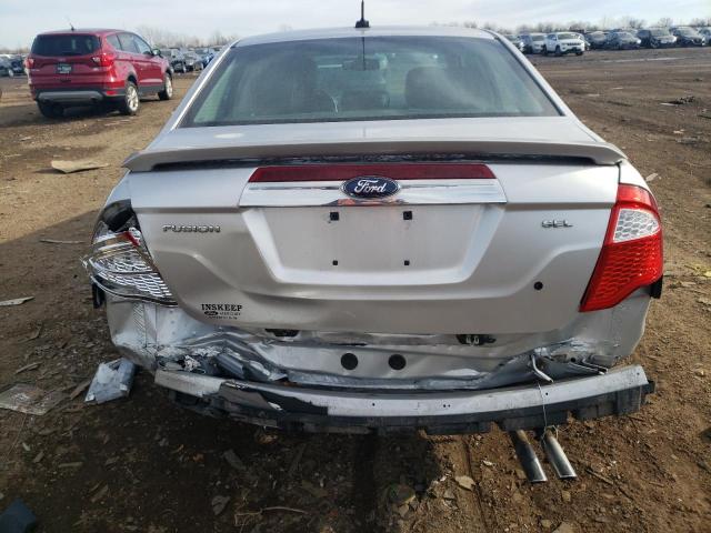 3FAHP0JA9BR232661 - 2011 FORD FUSION SEL SILVER photo 6