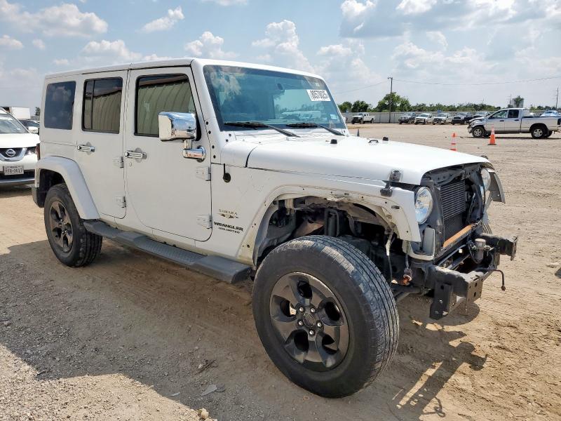 1C4BJWEG4GL114297 - 2016 JEEP WRANGLER U SAHARA WHITE photo 4