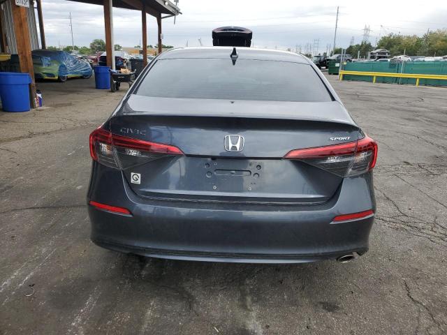 2HGFE2F5XPH529764 - 2023 HONDA CIVIC SPORT Szary zdjęcie 6