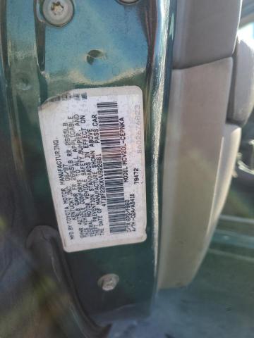 4T1BF22KXVU922661 - 1997 TOYOTA CAMRY CE 青色 照片 12