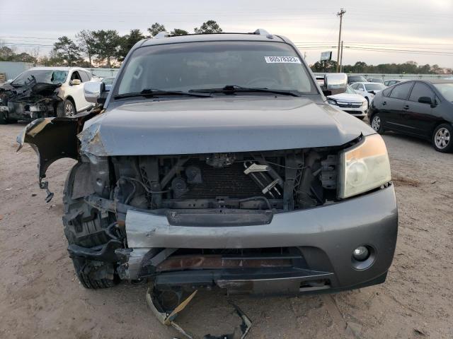 5N1BA0ND9DN609268 - 2013 NISSAN ARMADA SV GRAY photo 5