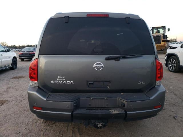 5N1BA0ND9DN609268 - 2013 NISSAN ARMADA SV GRAY photo 6