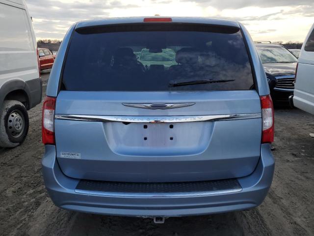 2C4RC1BG0DR767048 - 2013 CHRYSLER TOWN & COU TOURING BLUE photo 6