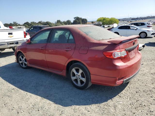 2T1BU4EEXCC807063 - 2012 TOYOTA COROLLA BASE წითელი ფოტო 2