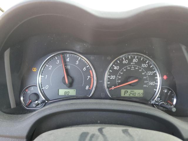 2T1BU4EEXCC807063 - 2012 TOYOTA COROLLA BASE წითელი ფოტო 9