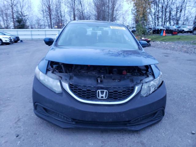 2HGFB2F82FH521191 - 2015 HONDA CIVIC EX BLUE photo 5