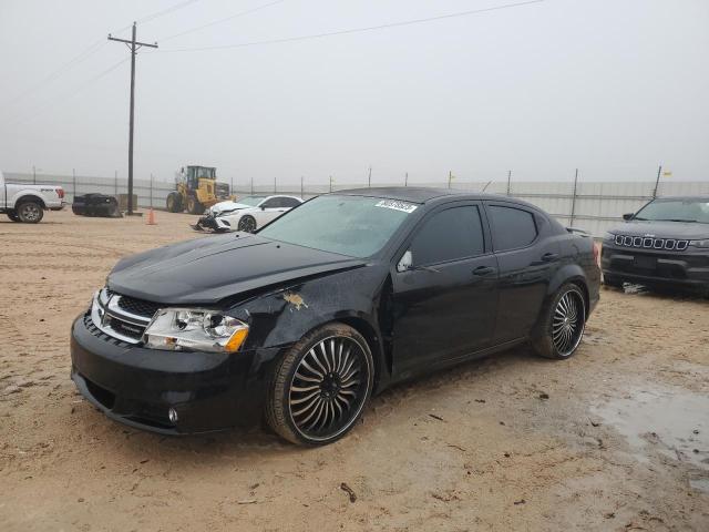 1C3CDZEG3CN126361 - 2012 DODGE AVENGER SXT BLACK photo 1