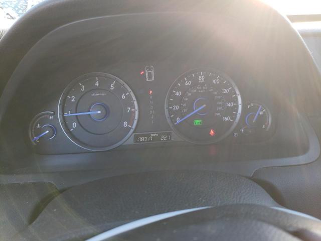 5J6TF2H59CL009512 - 2012 HONDA CROSSTOUR EXL შავი ფოტო 9