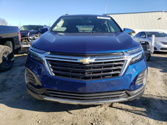 2GNAXKEV8N6115855 - 2022 CHEVROLET EQUINOX LT BLUE photo 5