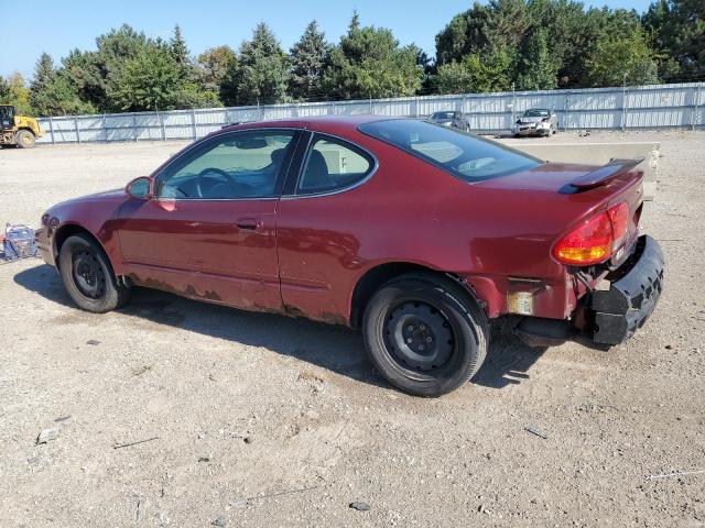 1G3NF12E31C251825 - 2001 OLDSMOBILE ALERO GLS RED photo 2