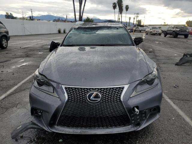 JTHBF1D2XF5056126 - 2015 LEXUS IS 250 GRAY photo 5