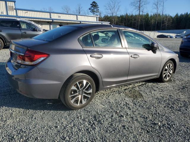 2HGFB2F87FH507352 - 2015 HONDA CIVIC EX GRAY photo 3