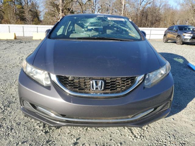 2HGFB2F87FH507352 - 2015 HONDA CIVIC EX GRAY photo 5