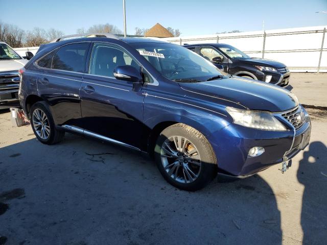 JTJBC1BA0D2062775 - 2013 LEXUS RX 450 BLUE photo 4