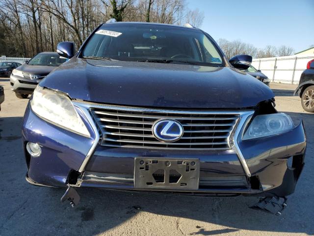 JTJBC1BA0D2062775 - 2013 LEXUS RX 450 BLUE photo 5