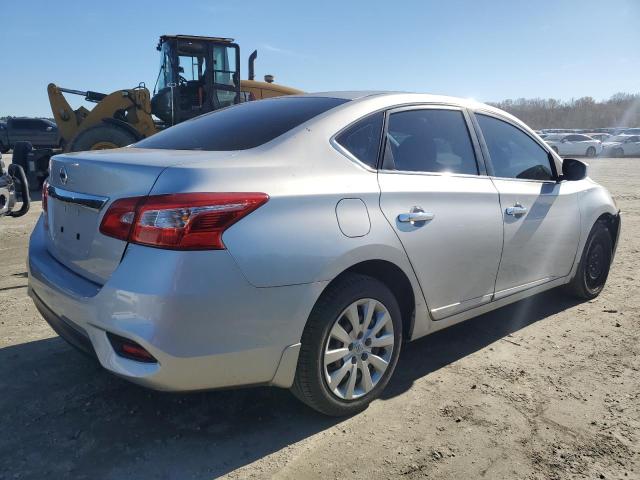 3N1AB7AP4JY336117 - 2018 NISSAN SENTRA S SILVER photo 3