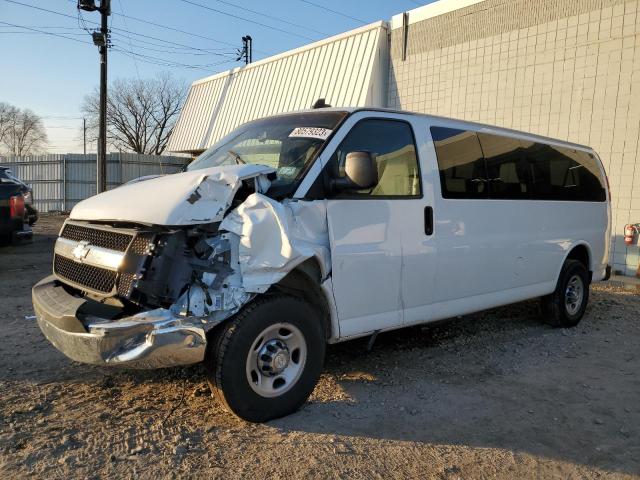 1GAZGPFG4H1343912 - 2017 CHEVROLET EXPRESS G3 LT WHITE photo 1