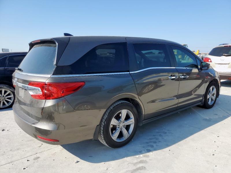5FNRL6H50KB091759 - 2019 HONDA ODYSSEY EX GRAY photo 3